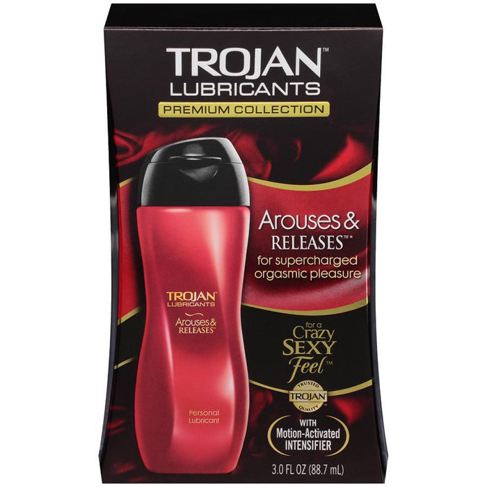 Trojan Arouses & Releases Personal Lubricant, 3 Oz by Pasteur Pharmacy