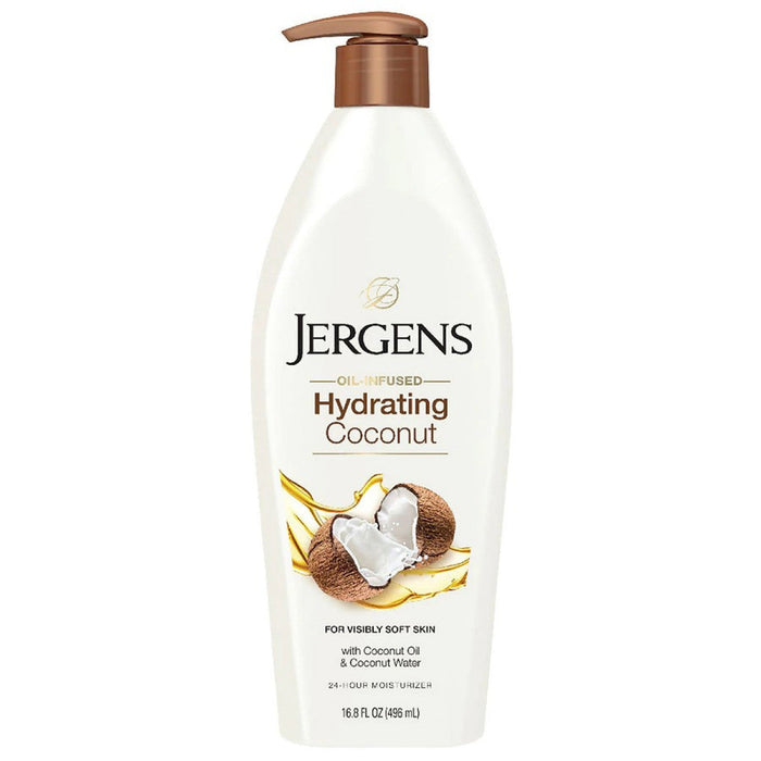 Jergens Hydrating Coconut Dry Skin Moisturizer 16.80 Fl Oz by Pasteur Pharmacy
