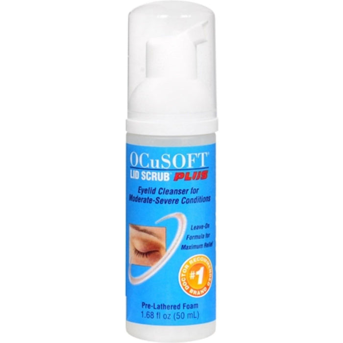 OCuSOFT Lid Scrub Plus Foaming Eyelid Cleanser 50 Ml by Pasteur Pharmacy