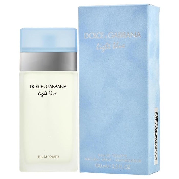 Dolce &amp; Gabbana Light Blue Eau De Toilette – Classic Mediterranean Scent (3.4 oz) by Pasteur Pharmacy