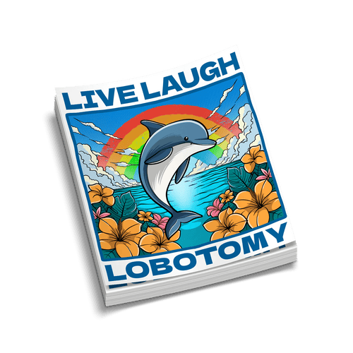 Lobotomy - Hard Hat Decal by Armed American Supply
