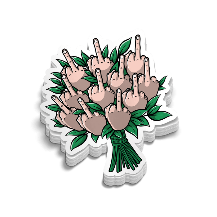 Bouquet - Hard Hat Decal by Armed American Supply