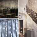 448 LED 6.6 x 19.6 Ft. LED Curtain Lights with 8 Light Modes and Memory Function by DailySale