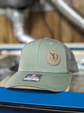 ND 701 Leather Patch Hats 115 Low Pro by Boutique 23