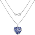 3.96 Carat Genuine Tanzanite .925 Sterling Silver Pendant by Bids.com