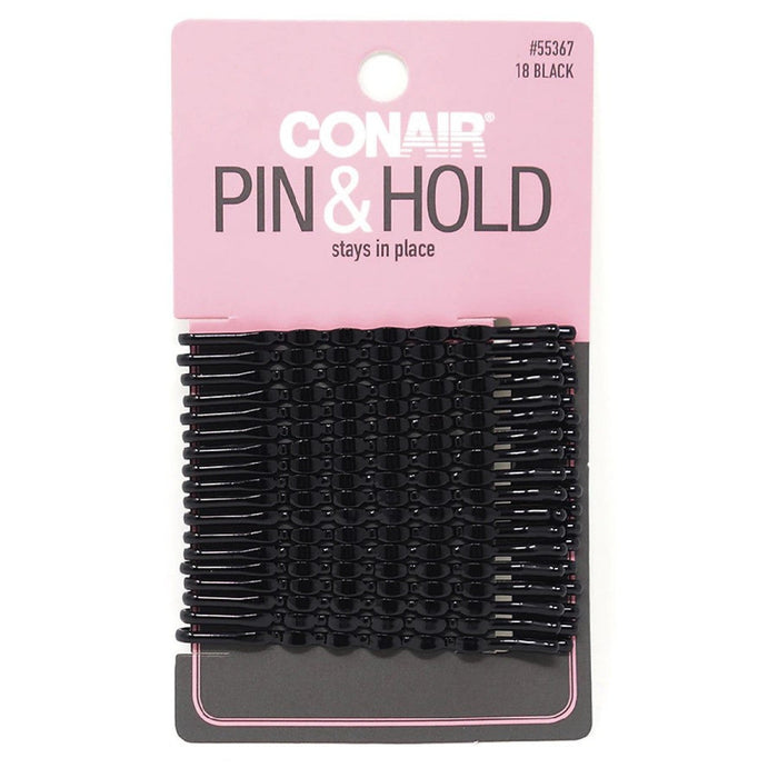 Conair Styling Essentials Bobby Pins, Firm Hold, Black by Pasteur Pharmacy