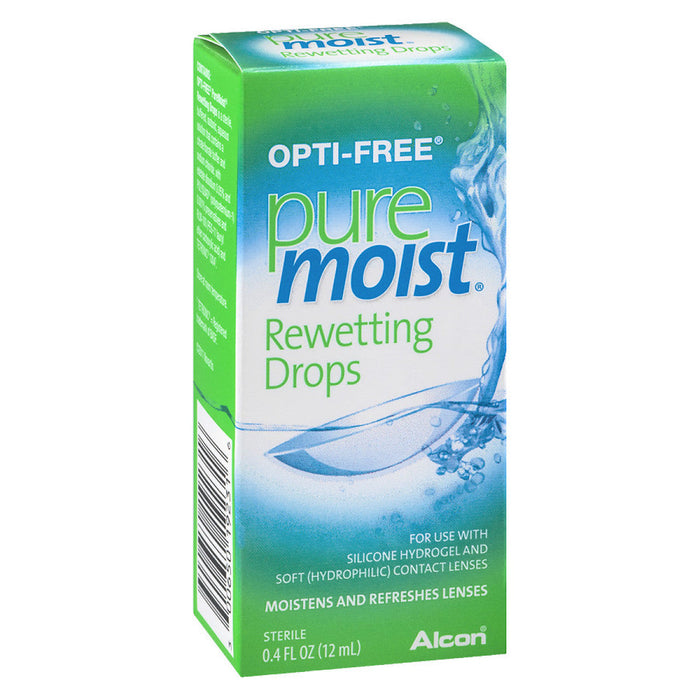 Opti-Free Pure Moist Rewetting Drops 12 Ml by Pasteur Pharmacy