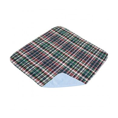 Essential Medical Quik-Sorb Reusable Underpad, Plaid, 24 X 36 by Pasteur Pharmacy