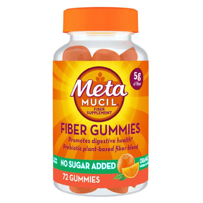 Metamucil Fiber Supplement Gummies, Sugar Free Orange Flavor by Pasteur Pharmacy