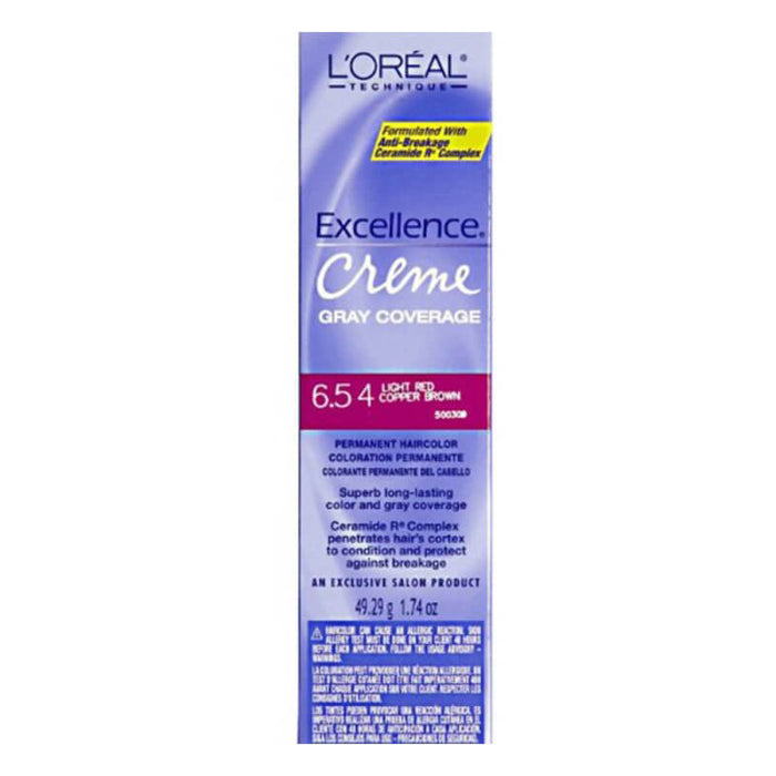 L'Oreal Excellence Creme 6.54 LIGHT RED COPPER BROWN by Pasteur Pharmacy