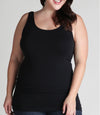 Curvy Short Basic Tank Top