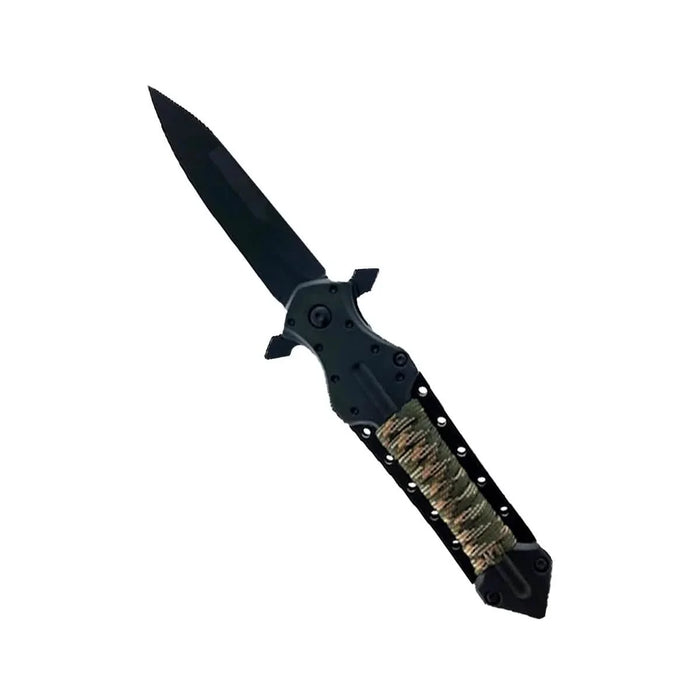 4.5" Spring Assisted Knife w/ Paracord Grip by DailySale