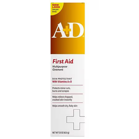 A+D First Aid Multipurpose Ointment Skin Protectant with Vitamins 1.5 oz by Pasteur Pharmacy