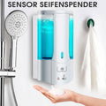 450mL Wall Mounted Automatic Infrared Sensor Hand-Free Soap Dispenser by DailySale