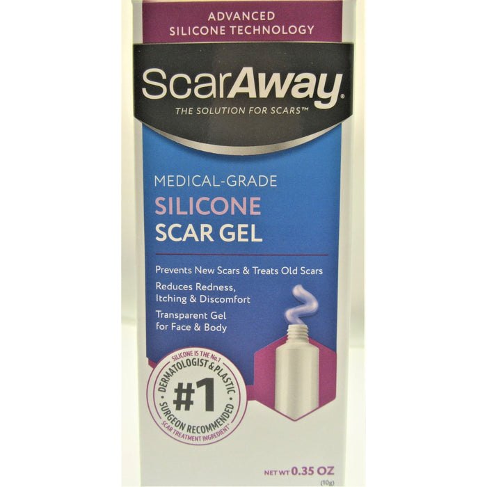 ScarAway Gel, 100% Silicone,0.35oz by Pasteur Pharmacy