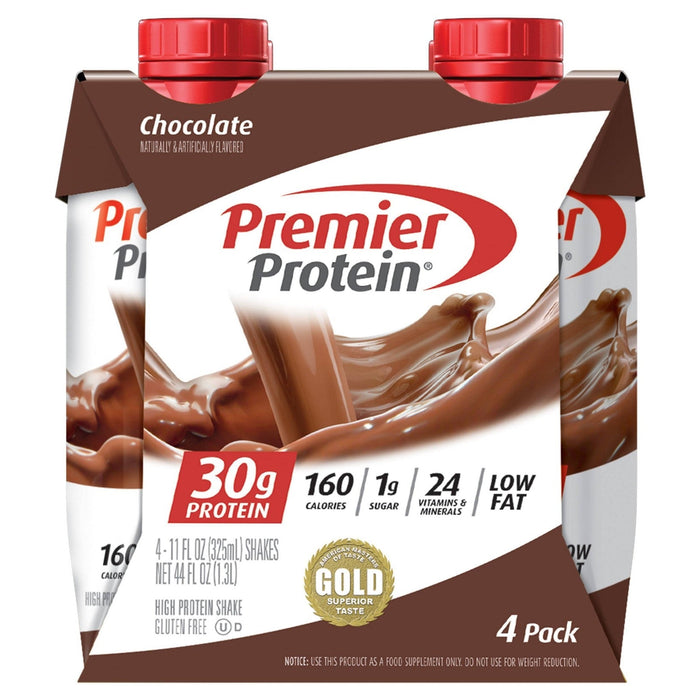 Premier Protein® High Protein Shake – Chocolate Flavor (4 Pack) by Pasteur Pharmacy