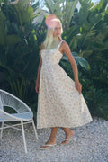 Floral Sweetheart Midi Dress by Boutique 23