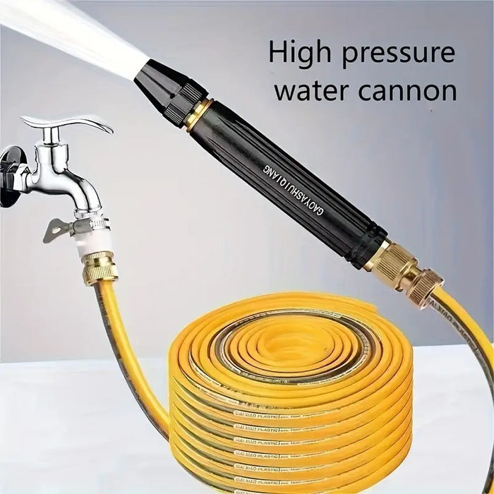Portable High-Pressure Car Wash Gun – Multi-Function Garden Hose Nozzle by DailySale