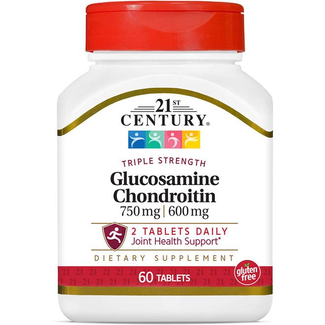 21st Century Glucosamine / Chondroitin, Triple Strength, 750 Mg / 600 Mg, 60 Tablets by Pasteur Pharmacy