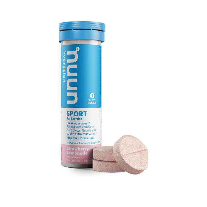 Nuun Sport: Strawberry Lemonade – Effervescent Electrolyte Tablets by Pasteur Pharmacy