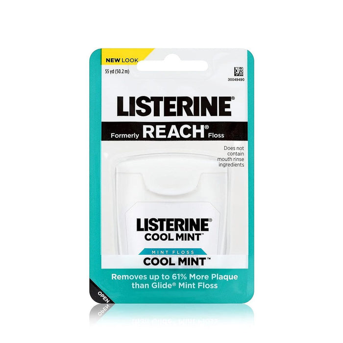 Reach Listerine Floss - Cool Mint 55yd by Pasteur Pharmacy