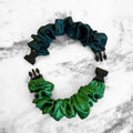 Patty's Green Duo - 2-Pack St. Patrick's Day Buckle Scrunchies - No Snagging, No Tangles by Buckle Scrunchies by RE.STATEMENT