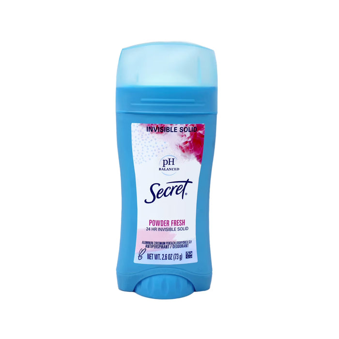 Secret Classic Antiperspirant & Deodorant, Solid Powder Scent, 2.6 oz (Pack of 6) by Pasteur Pharmacy