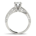 14k White Gold Antique Pronged Round Diamond Engagement Ring (1 1/8 cttw) by Bids.com