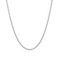 14k White Gold Bead Chain 1.5mm by Bids.com