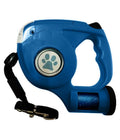 4.5M LED Flashlight Extendable Retractable Pet Dog Leash Lead with Garbage Bag by DailySale