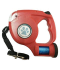 4.5M LED Flashlight Extendable Retractable Pet Dog Leash Lead with Garbage Bag by DailySale