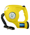 4.5M LED Flashlight Extendable Retractable Pet Dog Leash Lead with Garbage Bag by DailySale