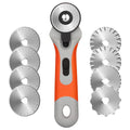 45mm Rotary Cutter Set with 8 Replacement Blades by DailySale