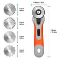 45mm Rotary Cutter Set with 8 Replacement Blades by DailySale