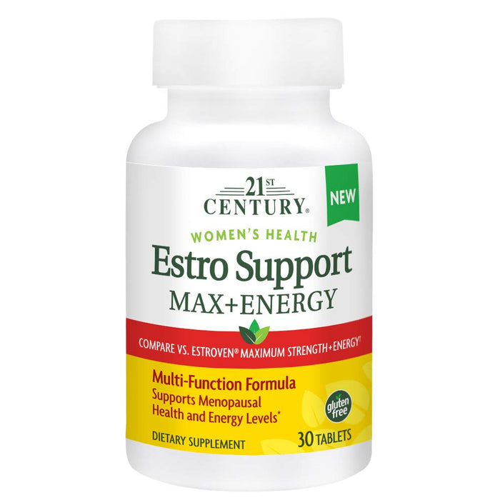 21st Century Estro Support Max + Energy, 30 Tabs by Pasteur Pharmacy