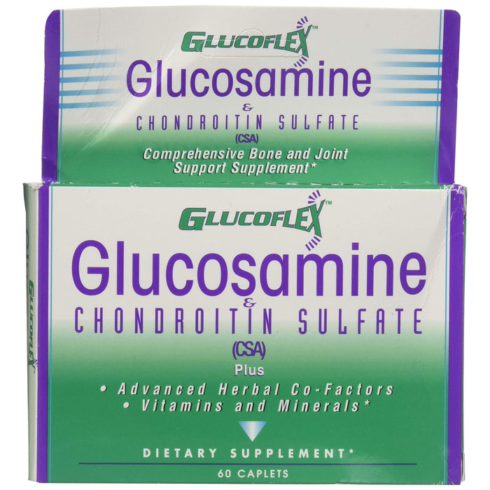 Glucoflex® Glucosamine & Chondroitin Sulfate – 60 Caplets by Pasteur Pharmacy