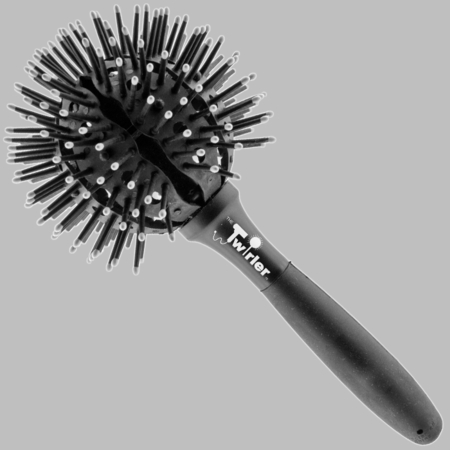 The Twirler Classic Ball Brush Large Black by Pasteur Pharmacy