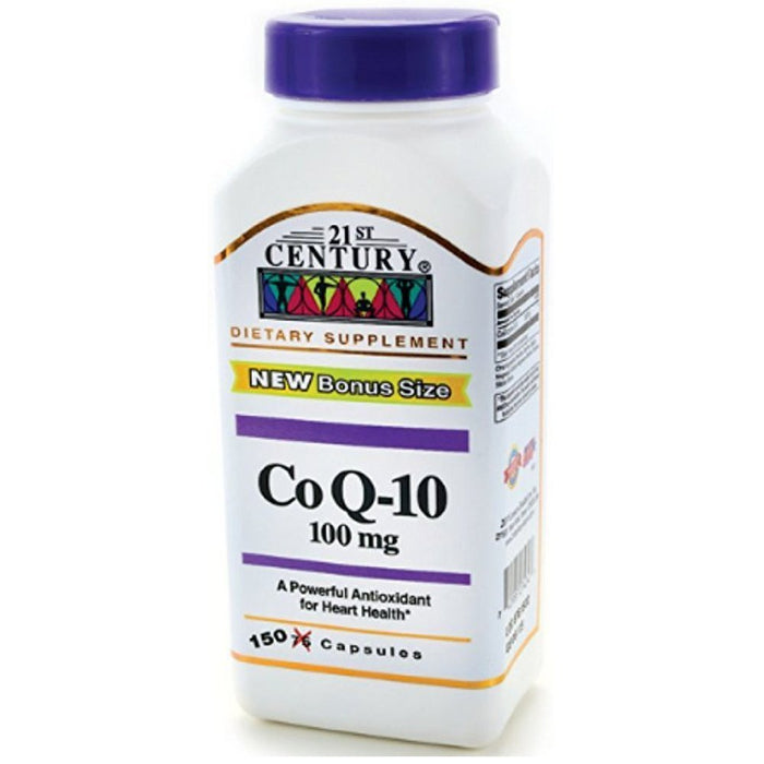 21st Century Co Q10 100 Mg, 150 Capsules by Pasteur Pharmacy