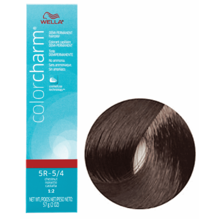 Wella Color Charm Demi Permanent Haircolor 5R-5/4 Chestnut 2 Oz by Pasteur Pharmacy
