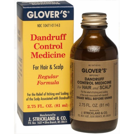 Glover's Dandruff Control Medicine Regular Formula - 2.75 Fl Oz by Pasteur Pharmacy