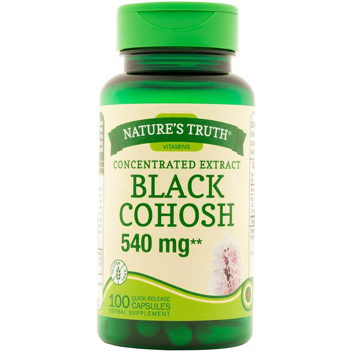 Nature's Truth Black Cohosh, 700 Mg, 100 Quick Release Capsules by Pasteur Pharmacy