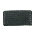 Bottega Veneta Intrecciato Black Long Wallet #4615 by Bolt Boutique