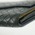 Bottega Veneta Intrecciato Black Long Wallet #4615 by Bolt Boutique
