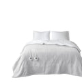 Serta Fleece to Sherpa Heated Blanket in Light Grey Finish by Vanessa Jane