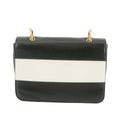 Gucci Black x Ivory Queen Margaret Leather Shoulder Bag #4622 by Bolt Boutique
