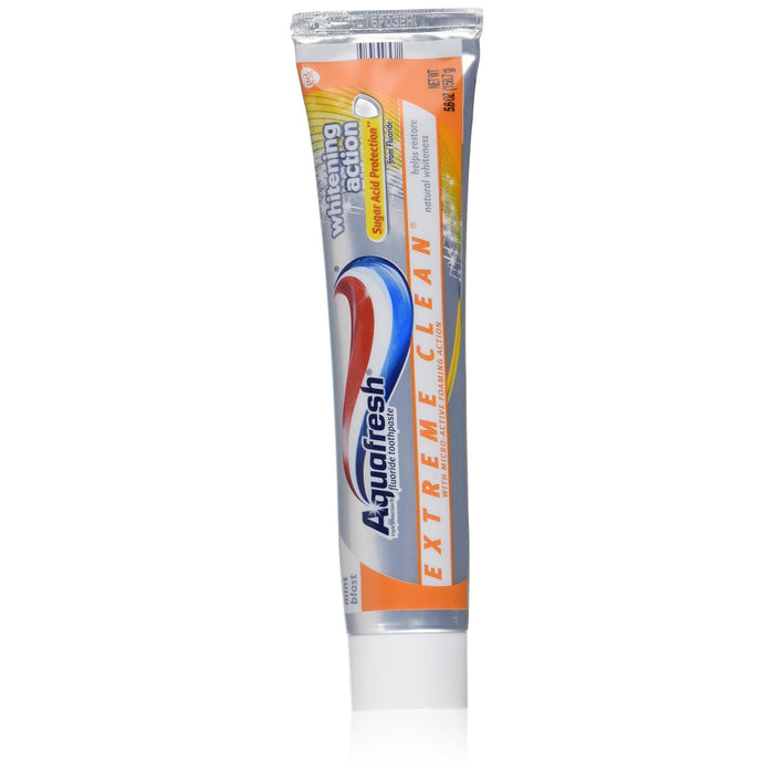 Aquafresh Mint Blast Extreme Clean Whitening Action Fluoride Toothpaste - 5.6oz by Pasteur Pharmacy