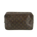 Louis Vuitton Monogram Canvas Trousse Toilette 28 Brown Pouch #4628 by Bolt Boutique