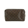 Louis Vuitton Monogram Canvas Trousse Toilette 28 Brown Pouch #4629