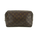 Louis Vuitton Monogram Canvas Trousse Toilette 28 Brown Pouch #4629 by Bolt Boutique