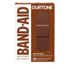 Band-Aid Brand OURTONE Flexible Fabric Bandages – 30 Count